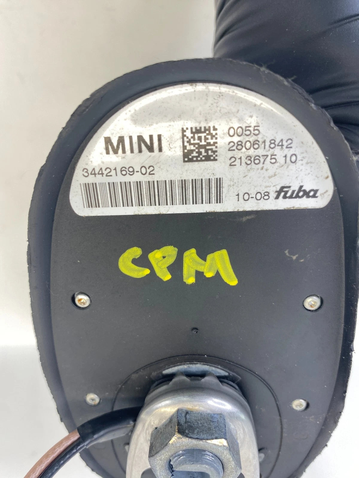 2007-2013 MINI COOPER ROOF MOUNTED RADIO ANTENNA BASE AND WHIP OEM 28061842