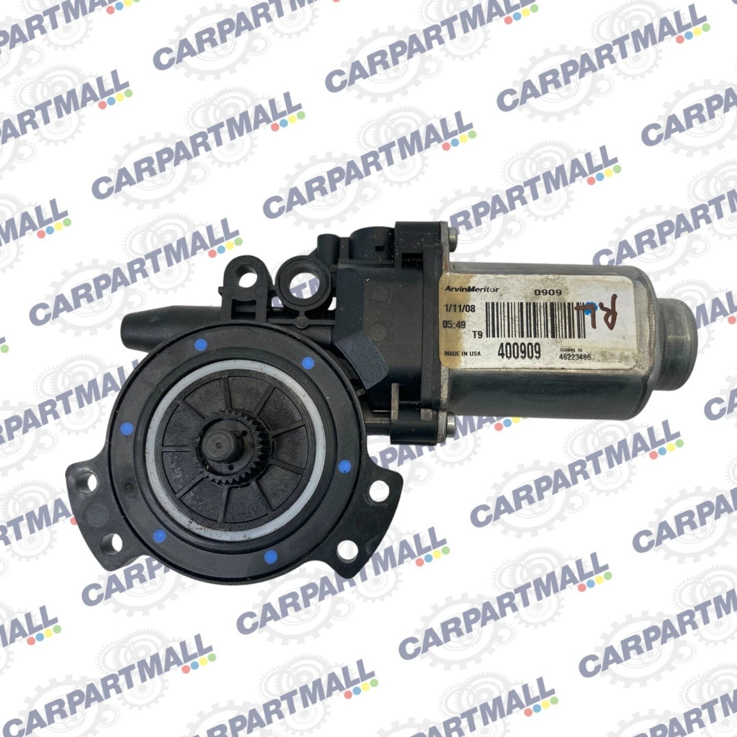 2007-2012 HYUNDAI SANTA FE REAR LEFT SIDE DOOR POWER WINDOW MOTOR 400909 OEM