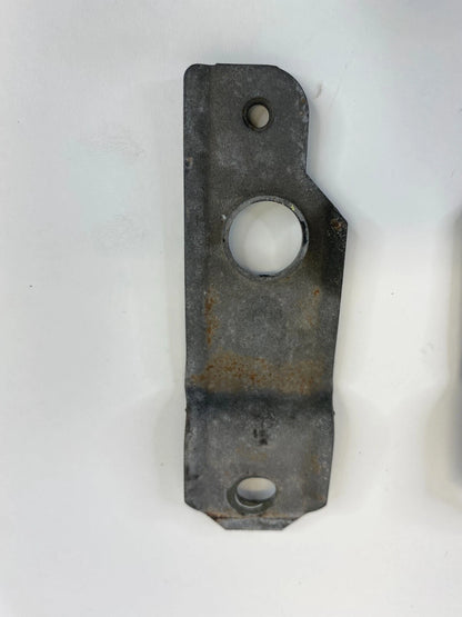 1996-2004 NISSAN PATHFINDER UPPER RADIATOR SUPPORT BRACKET PAIR SET ASSY OEM