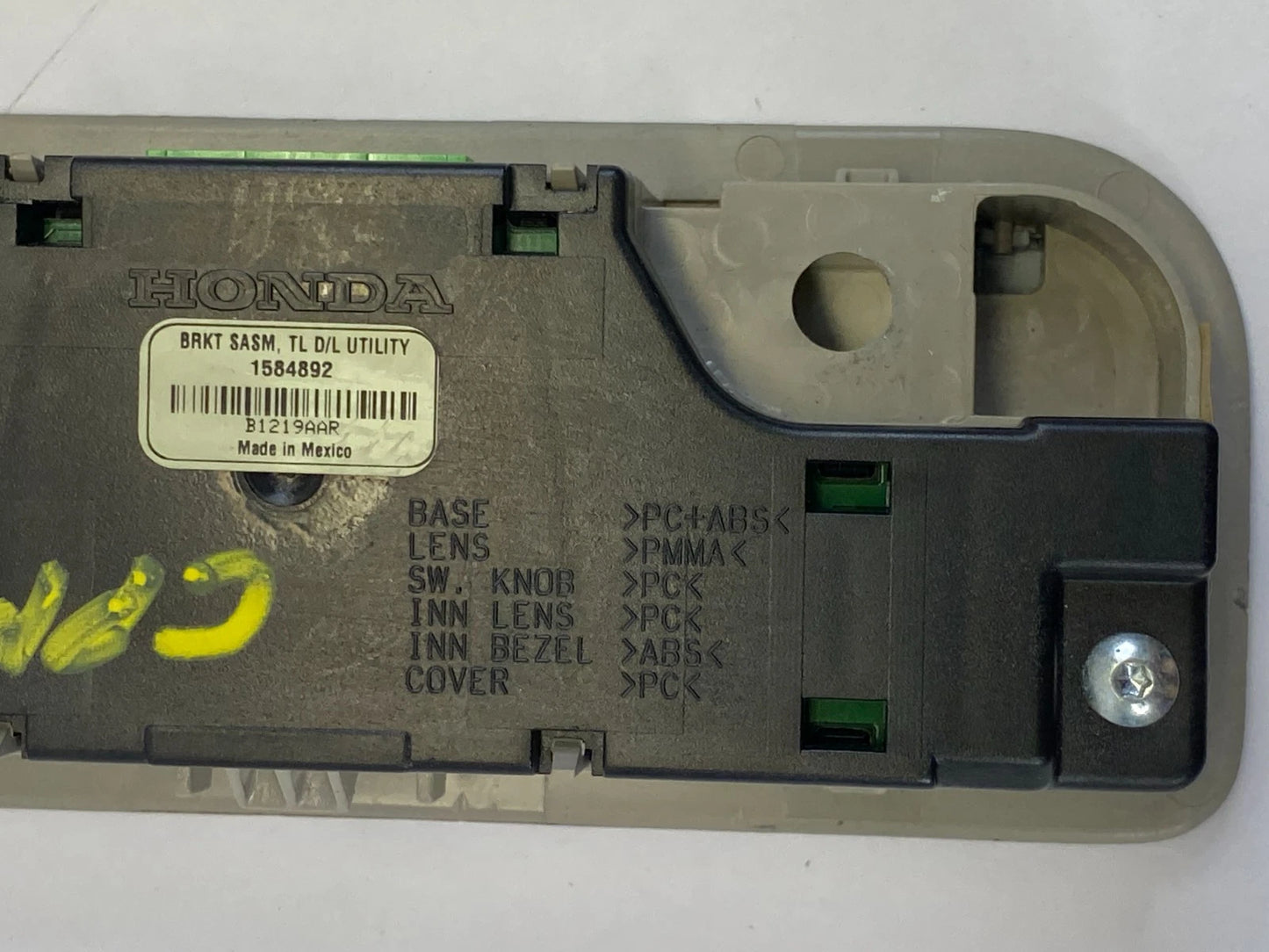 2009-2014 ACURA TL REAR ROOF OVERHEAD INTERIOR DOME MAP LIGHT LAMP 1584892 OEM