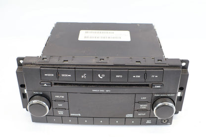 2009 2010 DODGE AVENGER AM FM RADIO CD PLAYER SIRIUS SAT OEM FACTORY P68021161AD