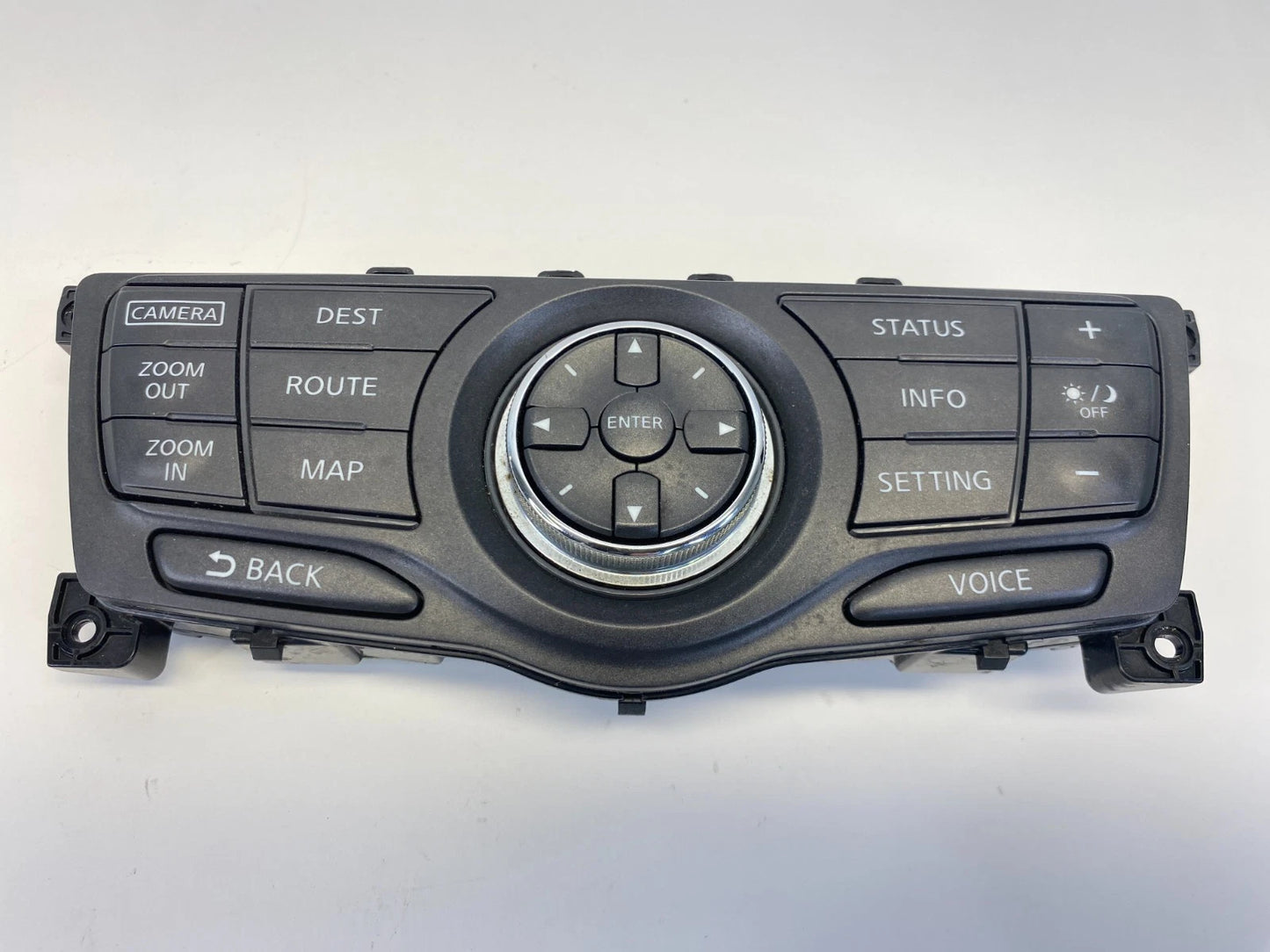 13-16 NISSAN PATHFINDER NAVIGATION INFOTAINMENT CONTROL SWITCH 210252-3KA6A OEM
