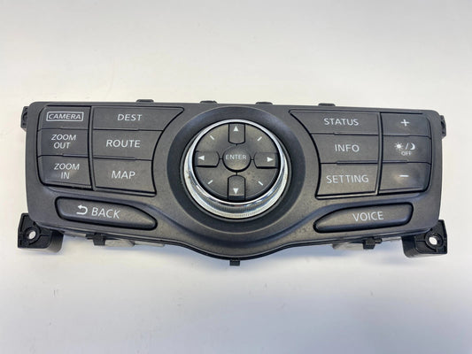 13-16 NISSAN PATHFINDER NAVIGATION INFOTAINMENT CONTROL SWITCH 210252-3KA6A OEM