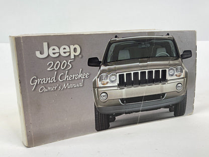 2005 05 Jeep Grand Cherokee Owner*s Owners Manual Guide Book OEM