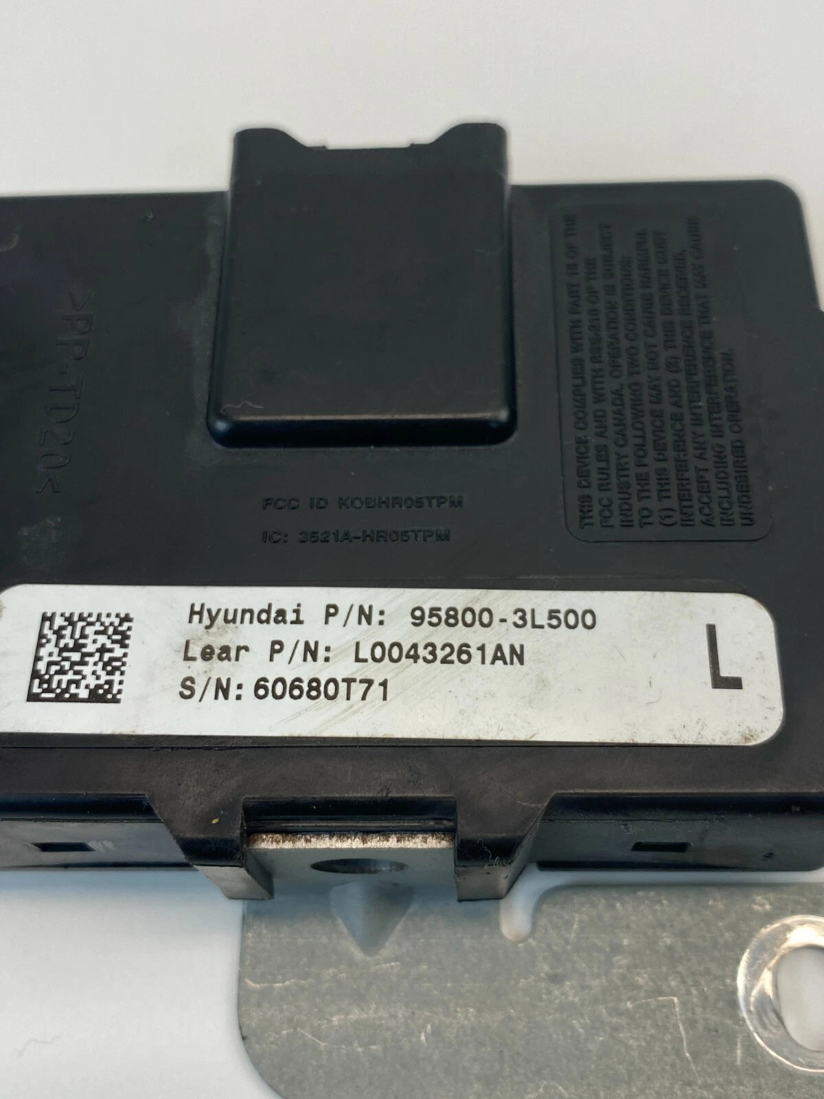 2006 2007 KIA OPTIMA TIRE PRESSURE MONITORING SYSTEM CONTROL MODULE 95800-3L500