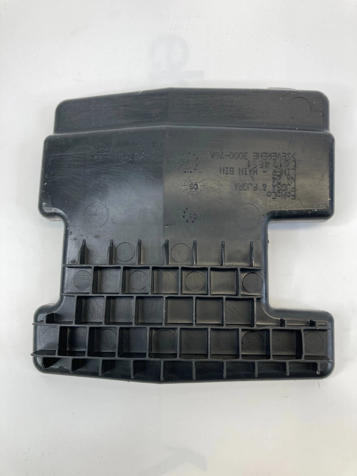 2010-2012 FORD FUSION CENTER CONSOLE COMPARTMENT INSERT LINER MAT L0174891 OEM