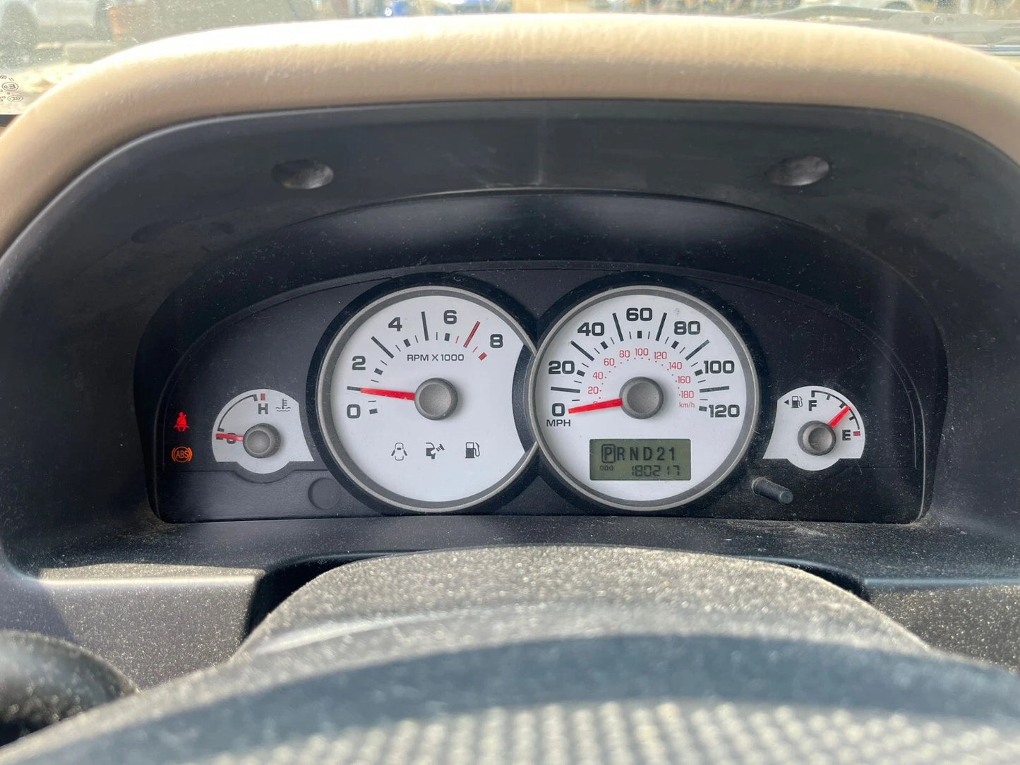 06 07 FORD ESCAPE DASH SPEEDOMETER CLUSTER GAUGES PANEL 180.217MILES 6L8T10849AB