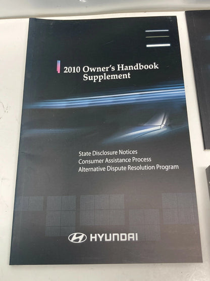 2010 10 HYUNDAI TUCSON OWNERS MANUAL HANDBOOK & WARRANTY INFORMATION OEM