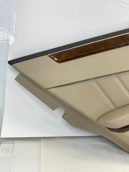 2006-2016 MERCEDES-BENZ E350 REAR LEFT SIDE INTERIOR DOOR PANEL W/ WINDOW SWITCH