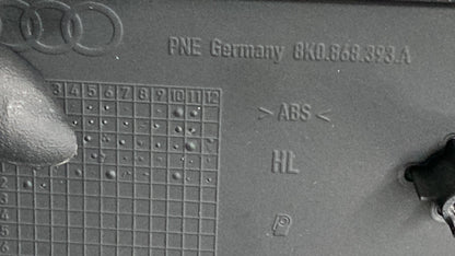 09-16 Audi A4 Quattro Rear Left Side Window Control Switch W/ Bezel 8K0868393A