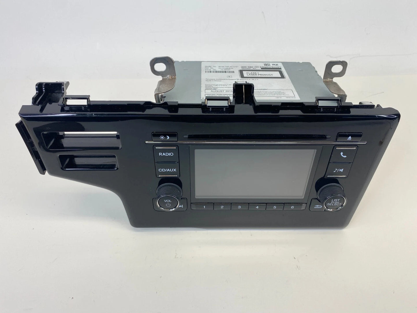 2015-2017 HONDA FIT RADIO CD PLAYER RECEIVER DISPLAY SCREEN 39100-T5R-A712