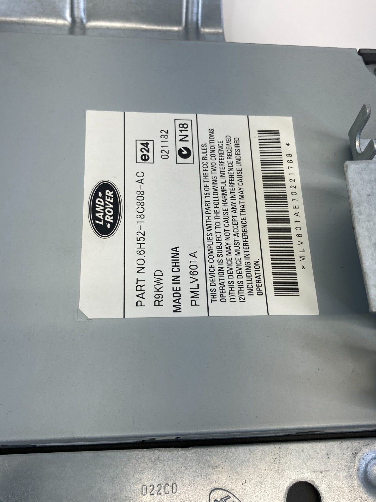 2008-2012 Land Rover LR2 Radio Audio Amplifier AMP Stereo 6H52-18C808-AC OEM