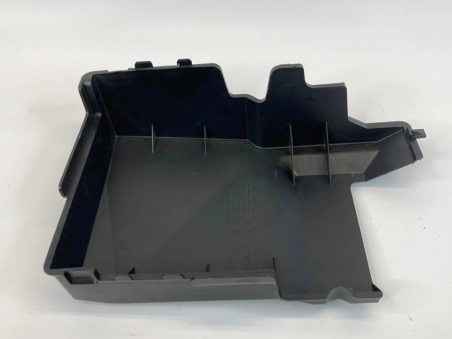 2012 2013 MAZDA3 MAZDA 3 UPPER BATTERY BOX COVER LID TRIM PE07-18-593 OEM