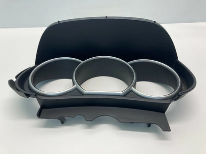 07-12 NISSAN VERSA DASH INSTRUMENT CLUSTER SPEEDOMETER BEZEL TRIM 68240EL00A OEM