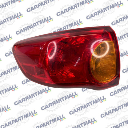 2009 2010 Toyota Corolla Rear Left Tail Light Outer Taillight Lamp Assembly OEM