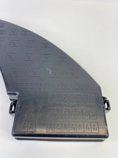 2003-2008 JAGUAR S-TYPE 3.0L RWD REAR FUSE BOX FUSEBOX COVER LID 2R8T-14A075-BB