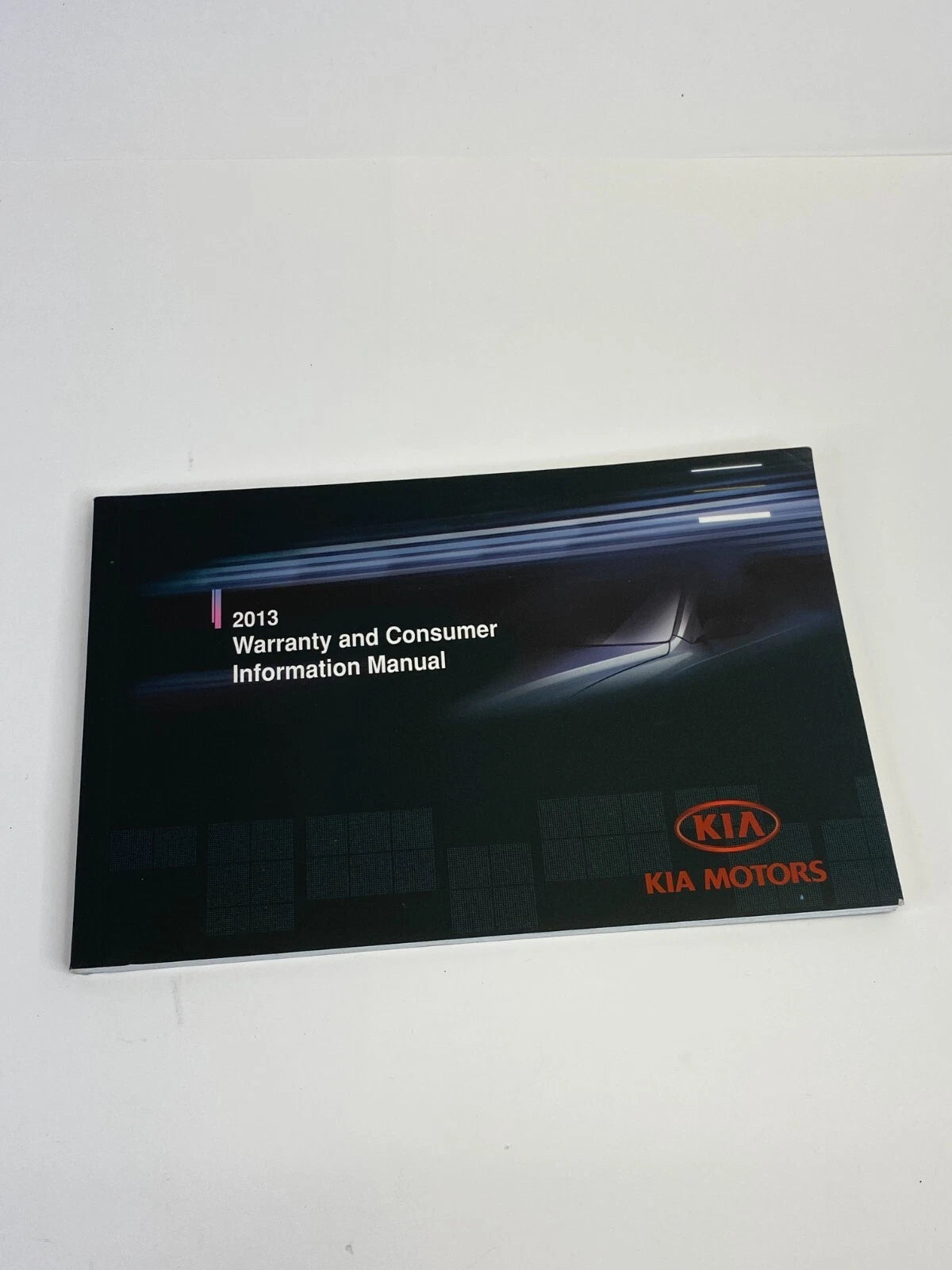2013 KIA OPTIMA OWNERS GUIDE WARRANTY & CONSUMER INFORMATION BOOK MANUAL OEM