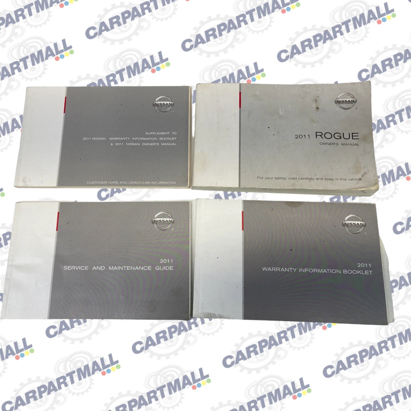 2011 11 NISSAN ROGUE OWNERS MANUAL INFORMATION WARRANTY GUIDE BOOK SET OEM