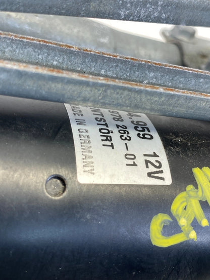 07-08 BMW 335XI FRONT WINDSHIELD WIPER MOTOR LINKAGE TRANSMISSION OEM 7161711-04