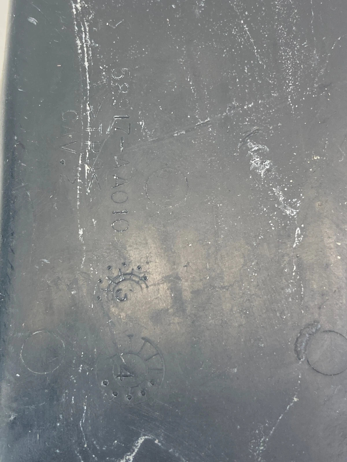 2002 2003 2004 TOYOTA CAMRY CENTER CONSOLE MAT LINER BOTTOM BOX COVER 58917-AA01