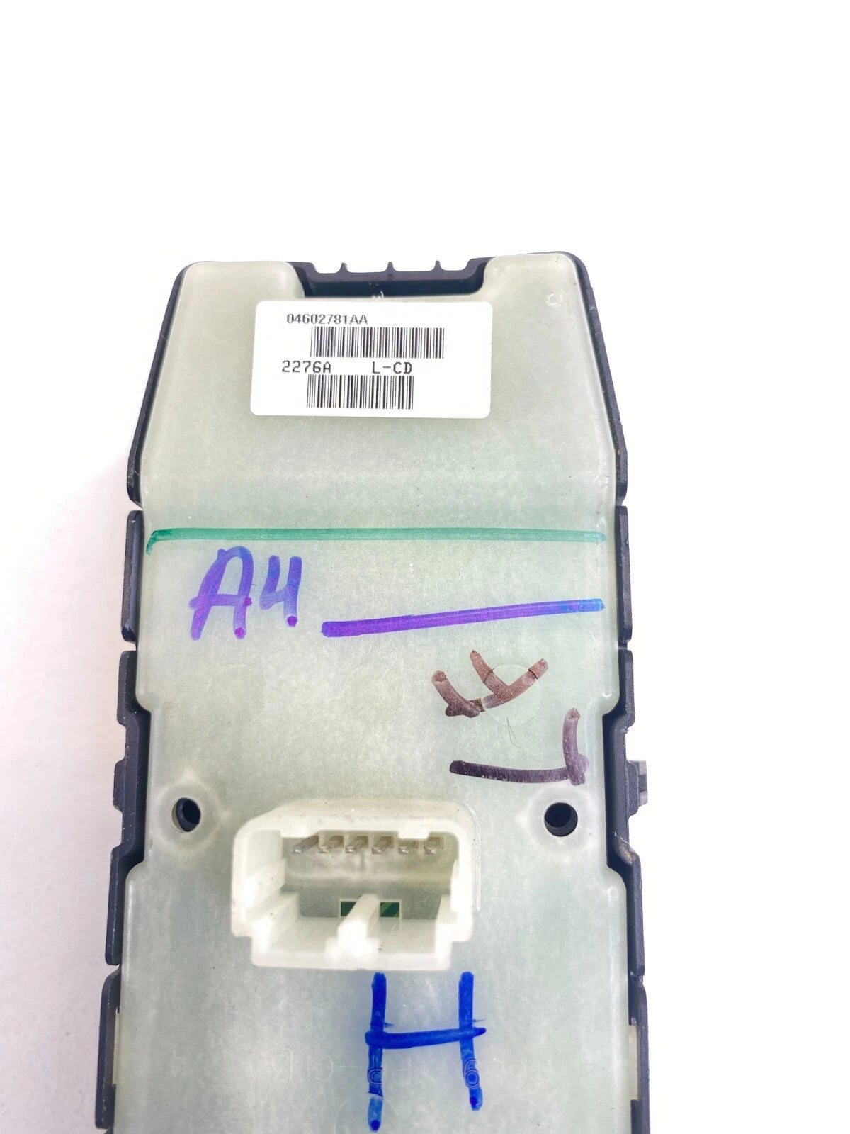 06-10 JEEP GRAND CHEROKEE FRONT LEFT POWER MASTER WINDOW SWITCH 04602781AA OEM