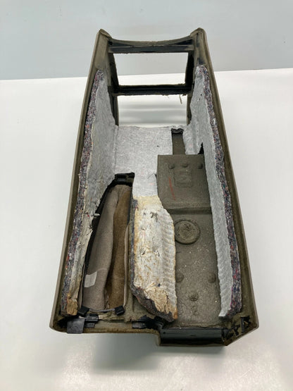 1994 1995 BMW 540I REAR CENTER CONSOLE COVER PANEL W/ BRAKE HANDLE BOOT OEM