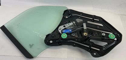 04-11 SAAB 9-3 CONVERTIBLE REAR RIGHT QUARTER WINDOW GLASS W/ REGULATOR 12830638
