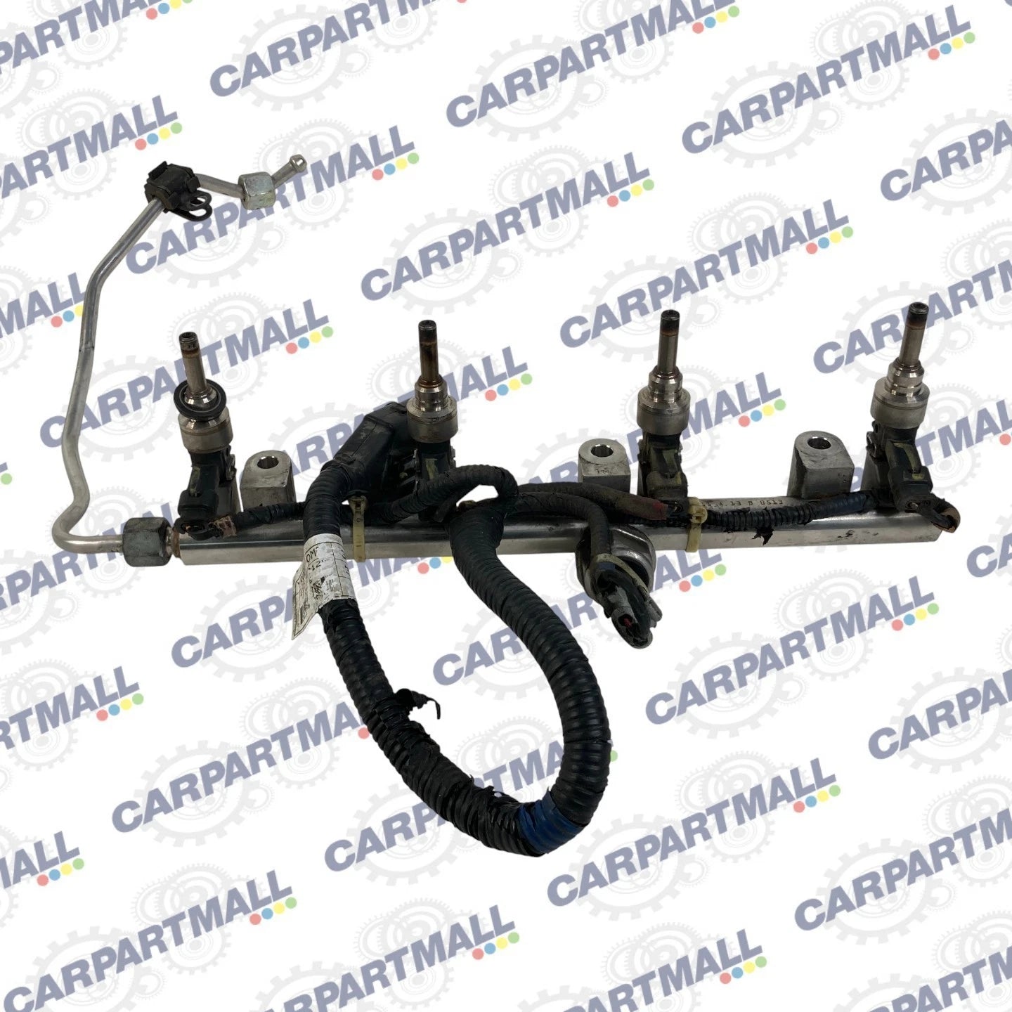 11-14 HYUNDAI SONATA 2.4L AT FUEL INJECTION RAIL LINE ASSEMBLY 35300-2G700 OEM