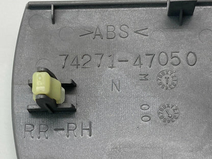 2004-2009 TOYOTA PRIUS REAR RIGHT DOOR POWER WINDOW SWITCH W/ BEZEL 74271-47050