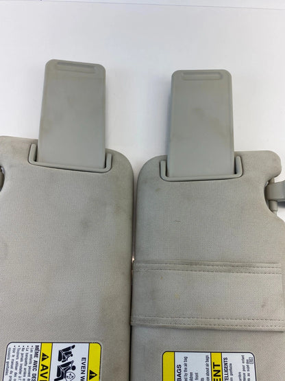 2010-2014 SUBARU LEGACY LEFT & RIGHT SUNVISOR SUN VISOR SHADE SET PAIR ASSY OEM