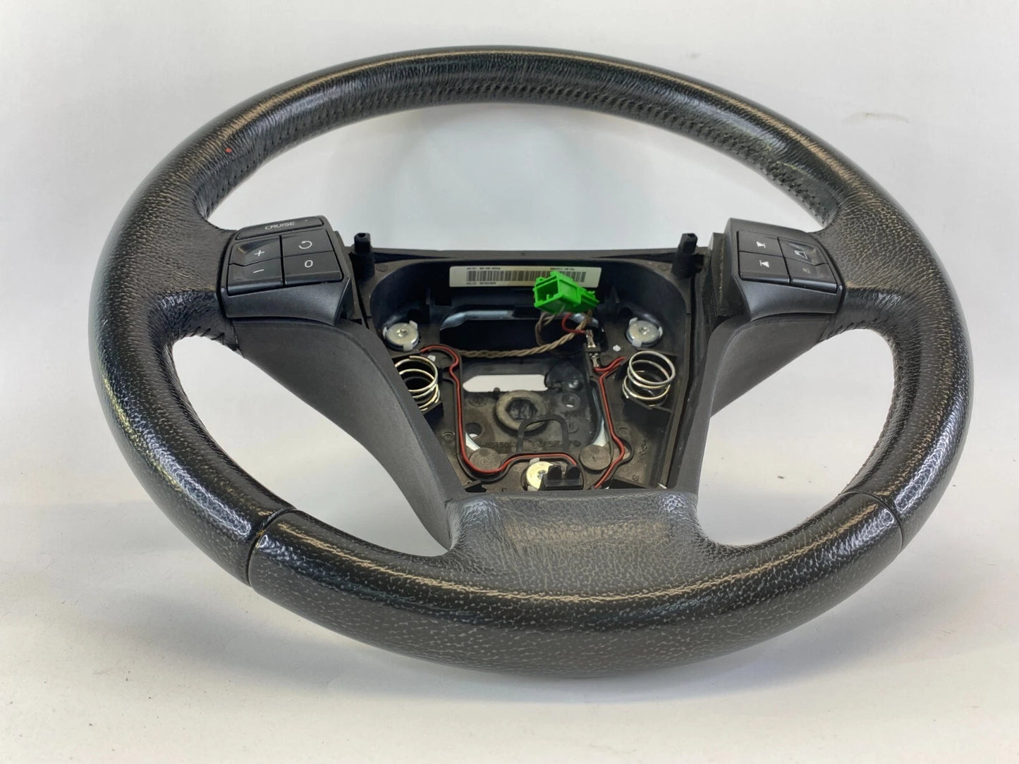 2005-2011 VOLVO S40 STEERING WHEEL BLACK W/ CRUISE & AUDIO CONTROL SWITCH OEM