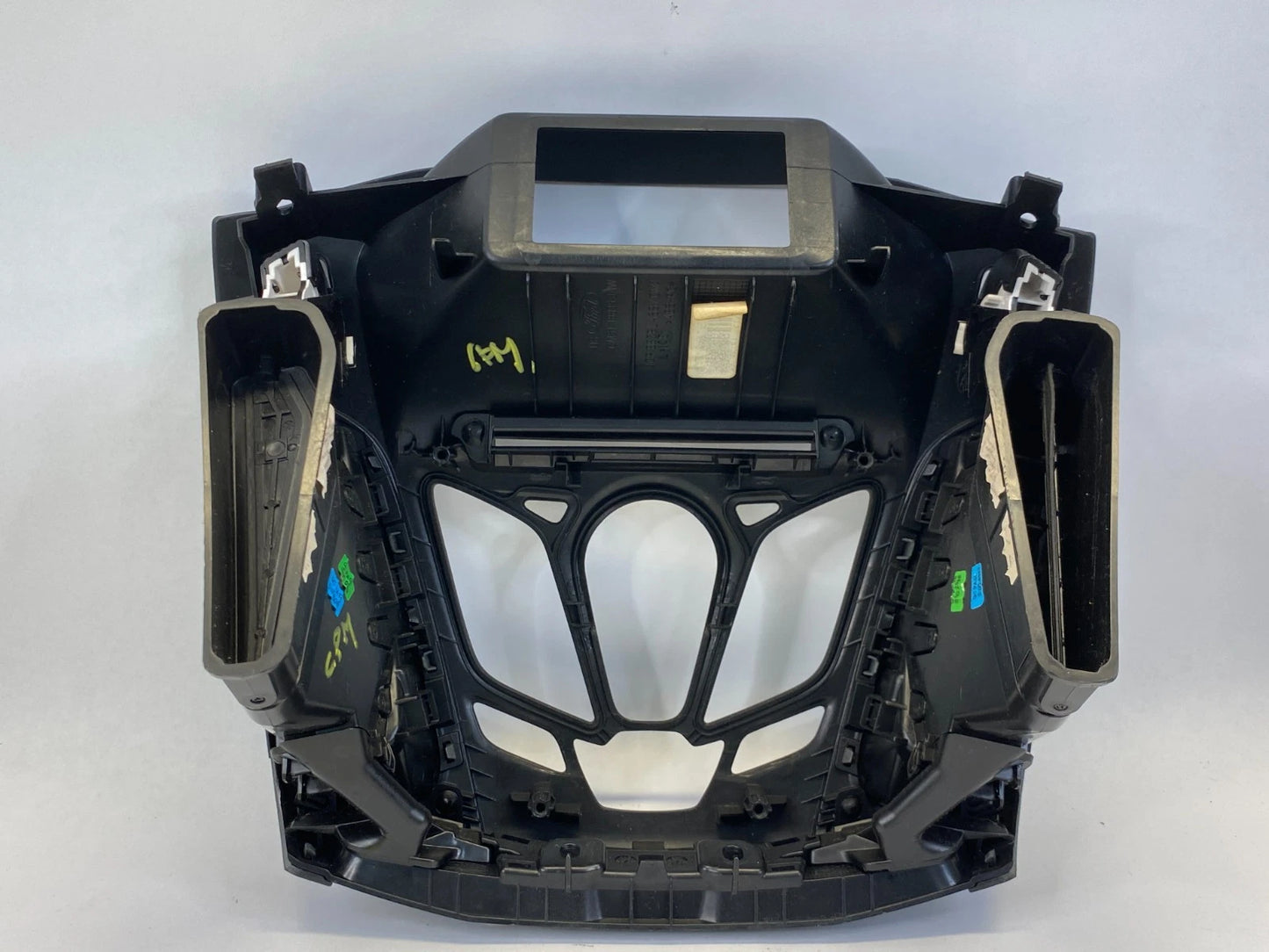 2012-2014 FORD FOCUS DASH RADIO CONTROL TRIM BEZEL W AC VENTS CM51-18835-JAW OEM