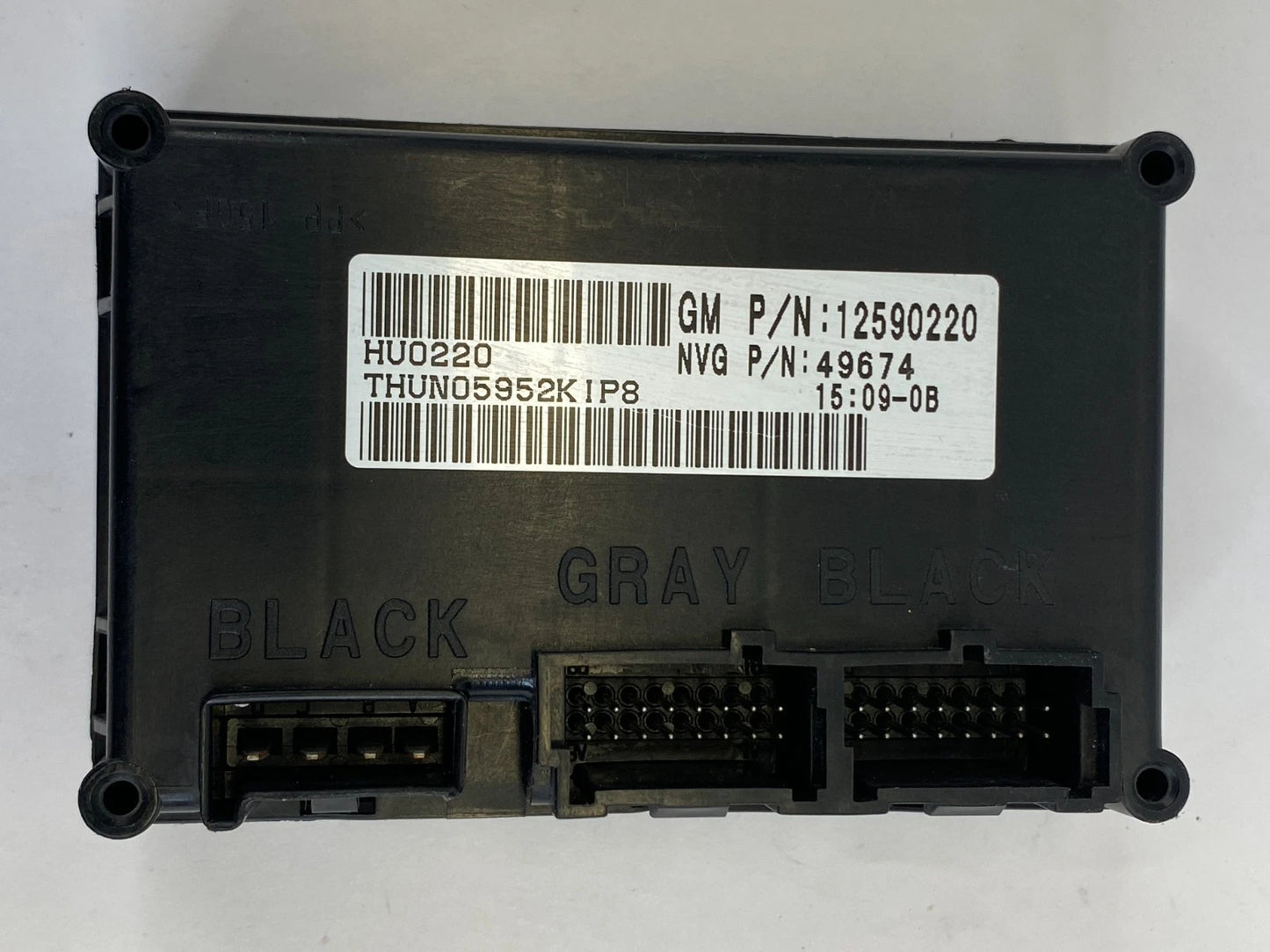 2002-2005 CHEVROLET TRAILBLAZER TRANSFER CASE CONTROL MODULE TCCM OEM 12590220