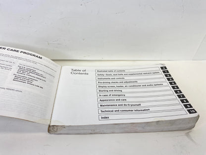 2005 05 NISSAN ARMADA OWNERS OWNER'S MANUAL OEM FACTORY