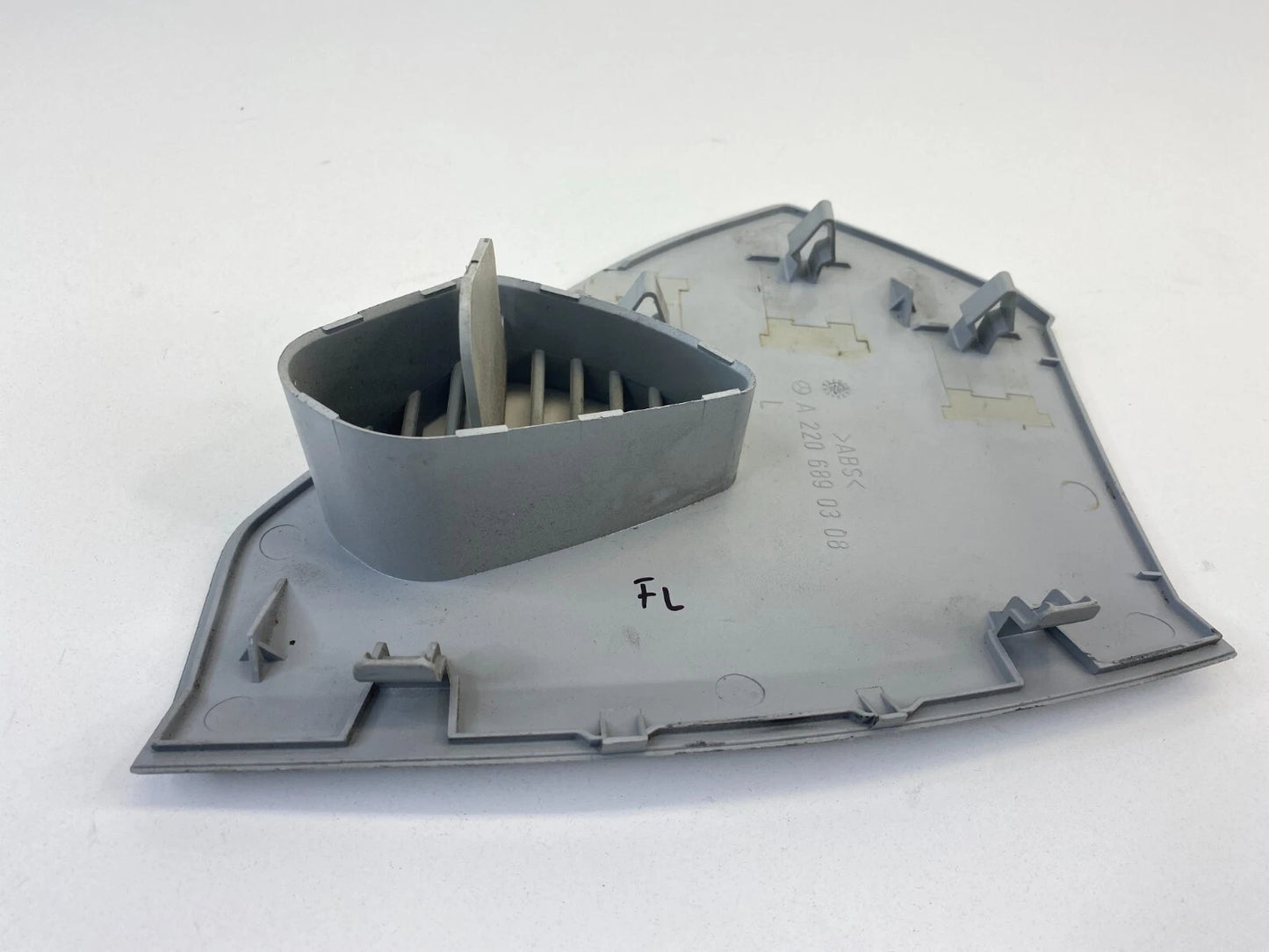 00-06 MERCEDES-BENZ S500 FRONT LEFT DRIVER DASH END CAP TRIM COVER A2206890308