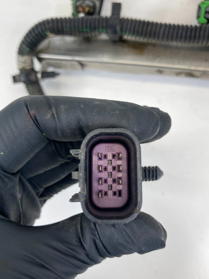 2002-2005 CHEVROLET TRAILBLAZER 4.2L L6 FUEL INJECTOR RAIL W/ INJECTORS OEM