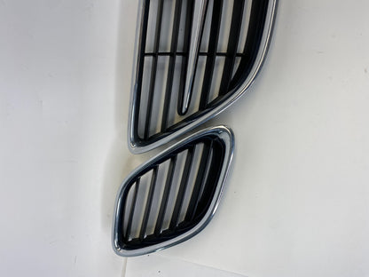 2003-2007 Saab 9-3 Sedan Front Bumper Radiator Center Grille Set of 3 12787225