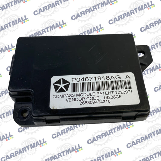 09-16 CHRYSLER TOWN & COUNTRY REMOTE COMPASS CONTROL MODULE UNIT 04671918AG OEM