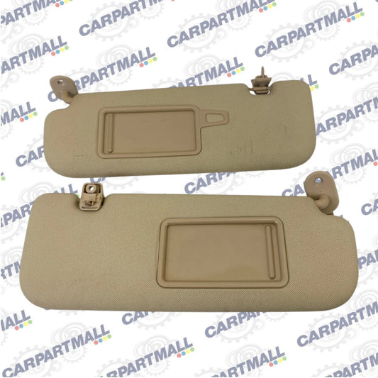 2011-2013 HYUNDAI ELANTRA FRONT LEFT & RIGHT SUNVISOR SUN VISOR SHADE SET OEM