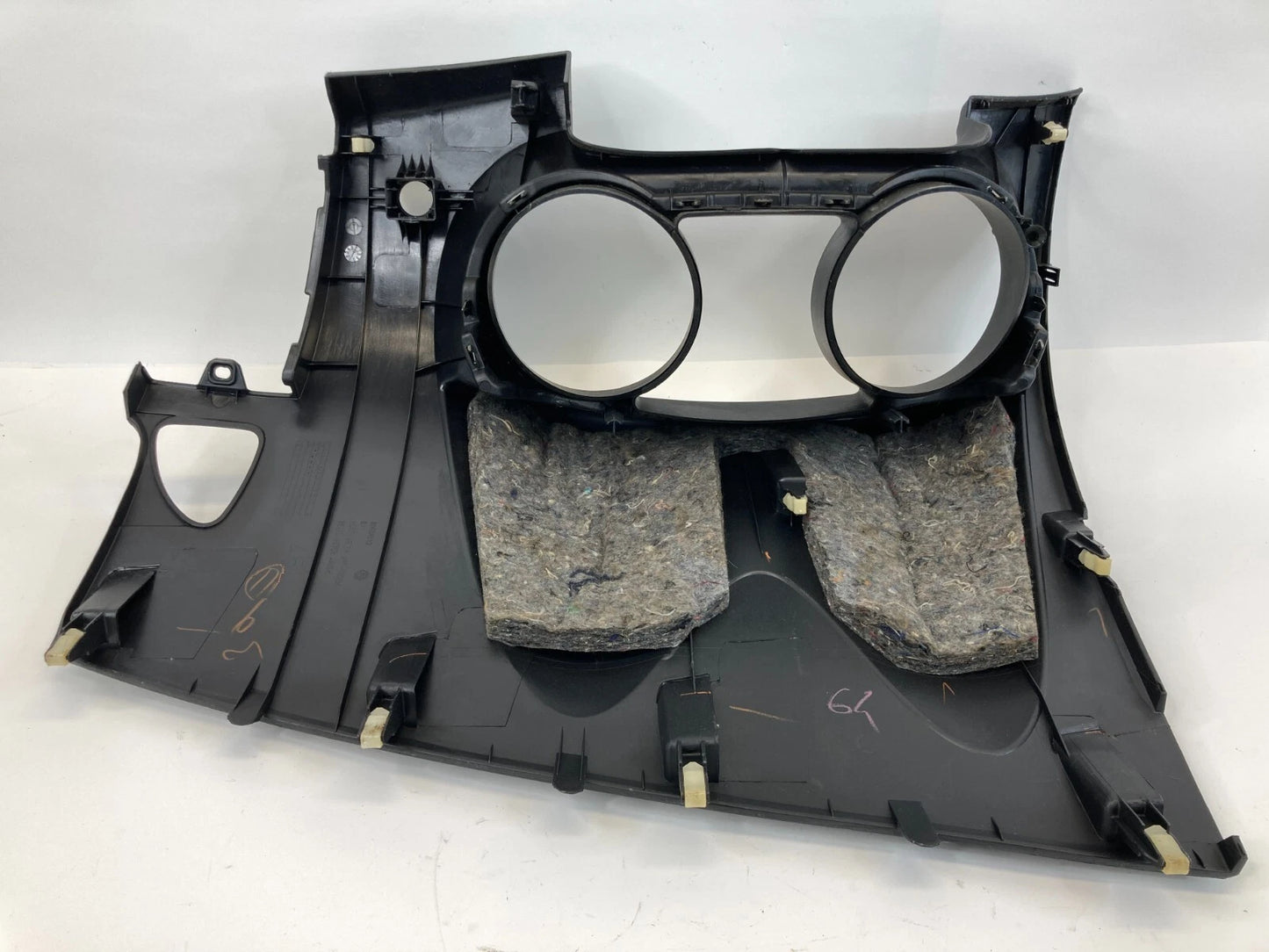 2007-2013 MITSUBISHI OUTLANDER SPEEDOMETER CLUSTER BEZEL VISOR TRIM 8060A012 OEM