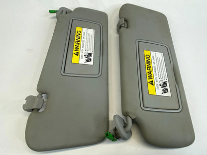 2007-2011 HONDA CR-V SUNVISOR LEFT AND RIGHT INTERIOR SUN VISOR PAIR SET OEM
