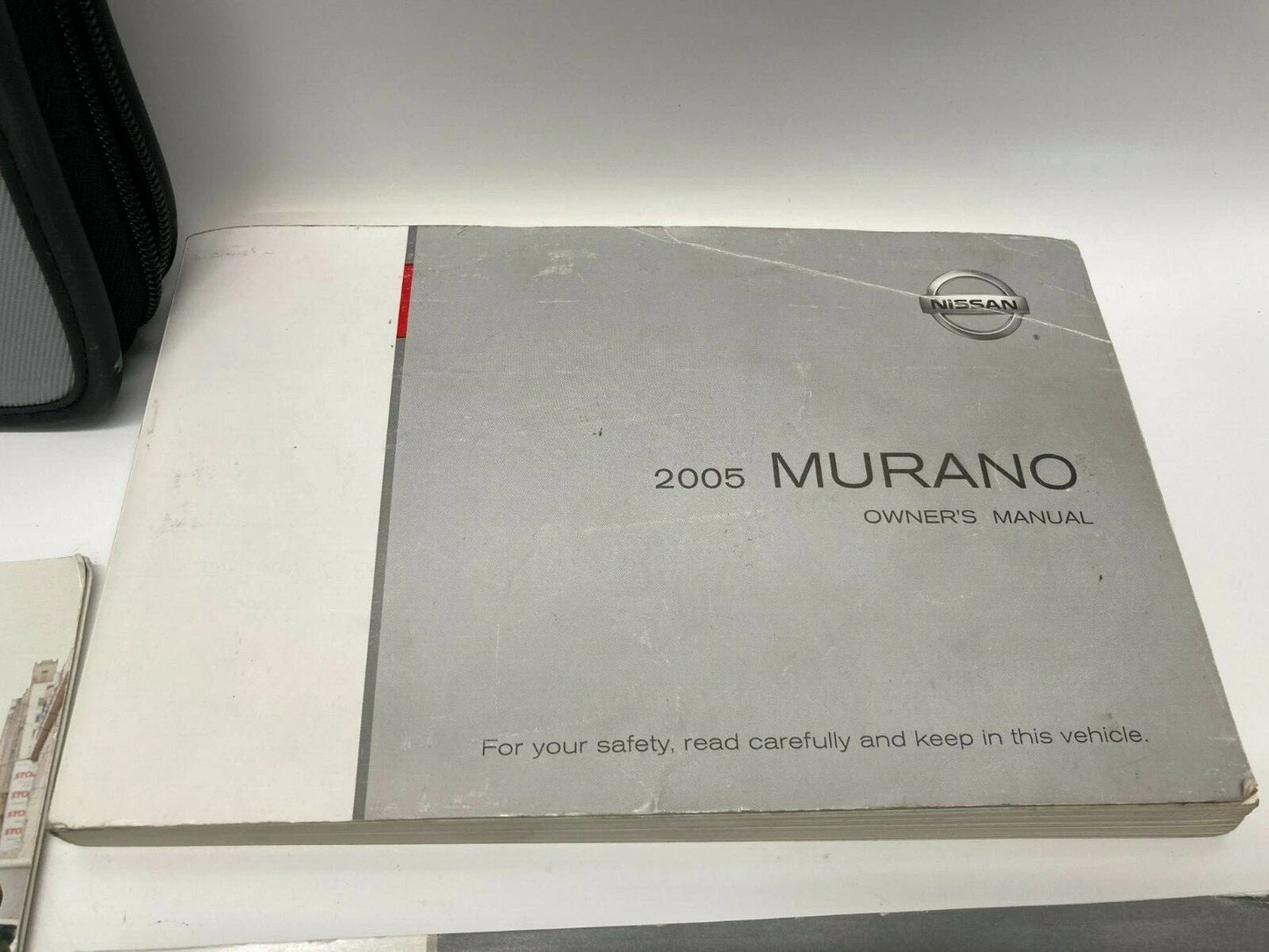 2005 05 NISSAN MURANO FACTORY OWNERS MANUAL GUIDE HANDBOOK SET W/ CASE OEM
