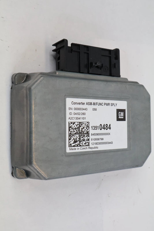 2016-2019 CHEVY CRUZE MULTI POWER SUPPLY VOLTAGE CONVERTER INVERTER 13510484 OEM