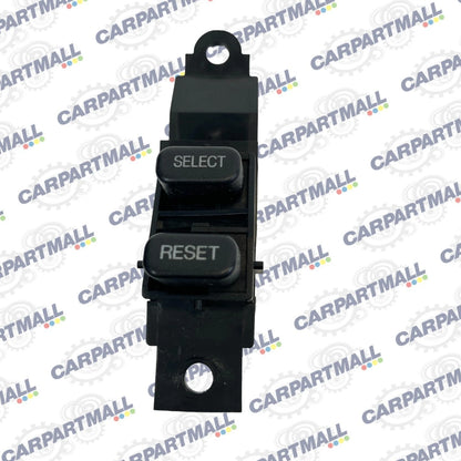 2004-2006 ACURA MDX FRONT DASH LEFT RESET SELECT BUTTON SWITCH M17933 OEM