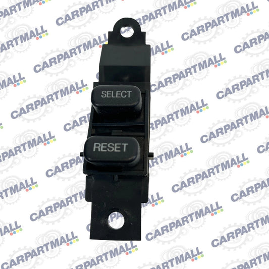 2004-2006 ACURA MDX FRONT DASH LEFT RESET SELECT BUTTON SWITCH M17933 OEM
