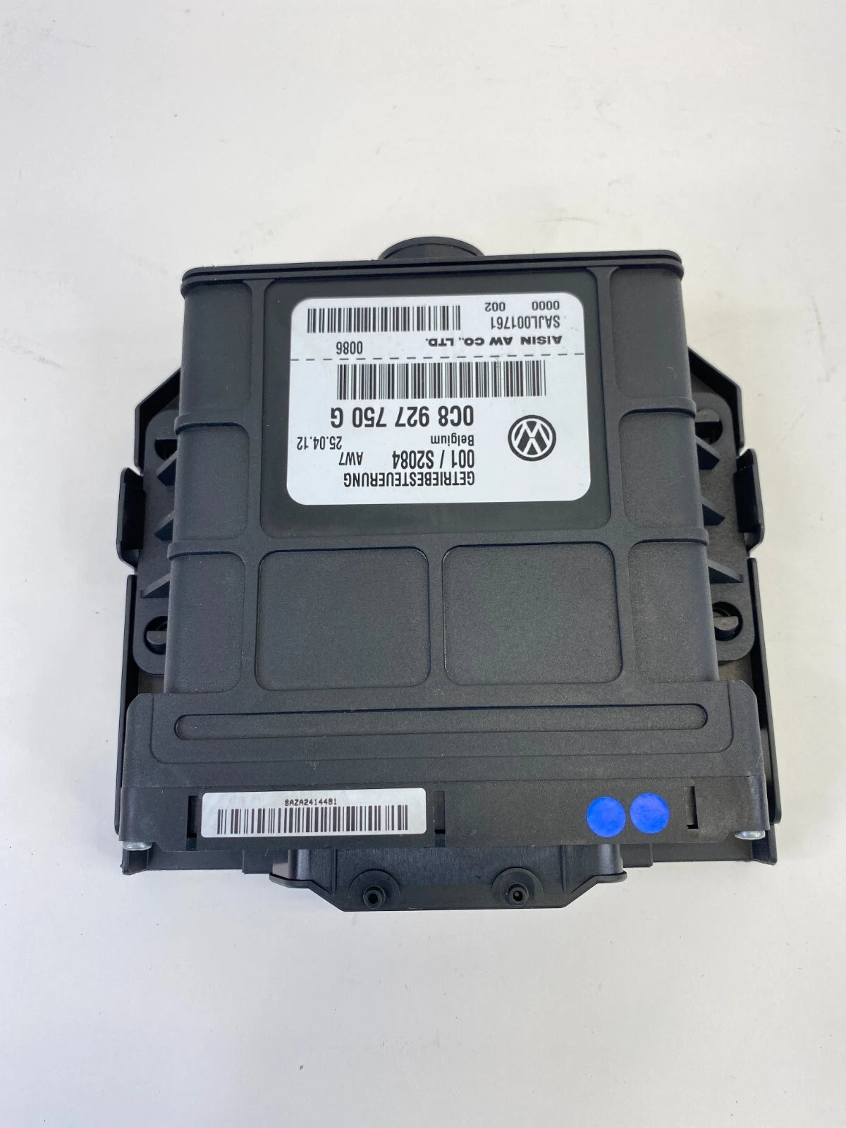 11 12 VOLKSWAGEN TOUAREG 3.0L TRANSMISSION COMPUTER CONTROL MODULE TCM TCU OEM