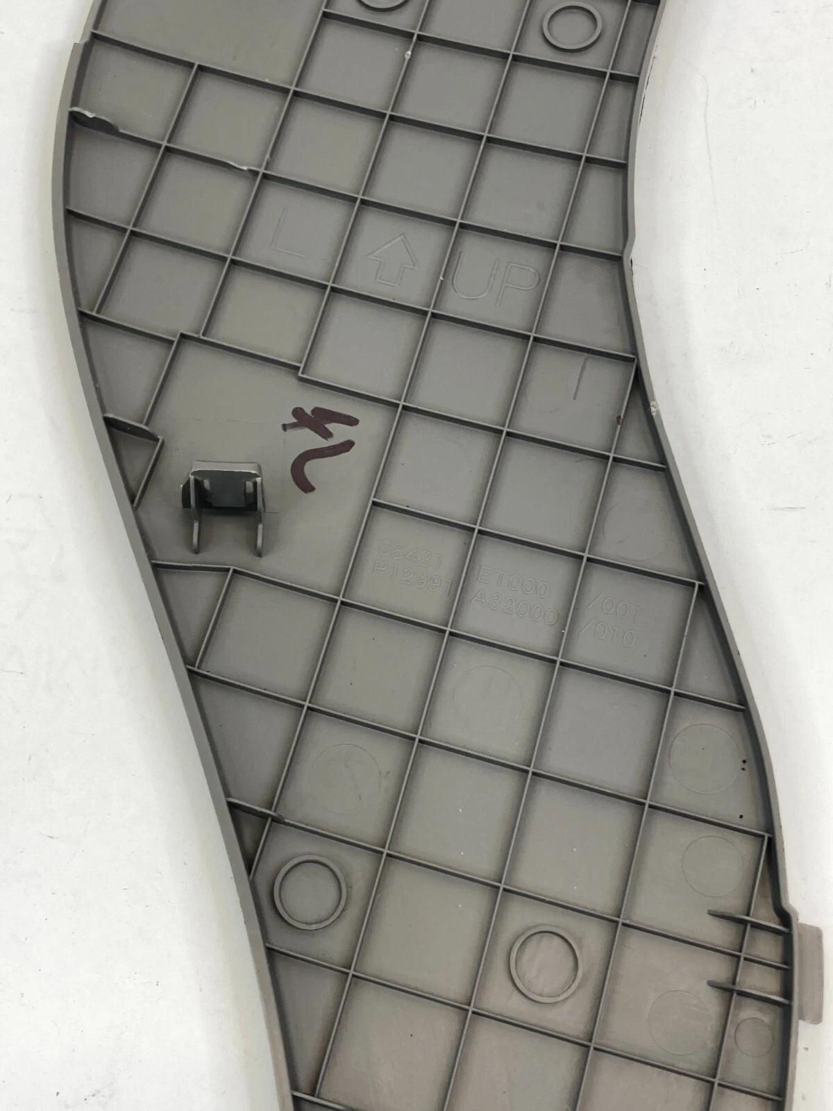 2007-2012 NISSAN SENTRA FRONT LEFT DRIVER DASH COVER TRIM PANEL OEM 68421-ET000