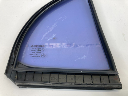 1999-2003 Acura TL Rear Left Driver Side Door Window Quarter Glass 43R-008011