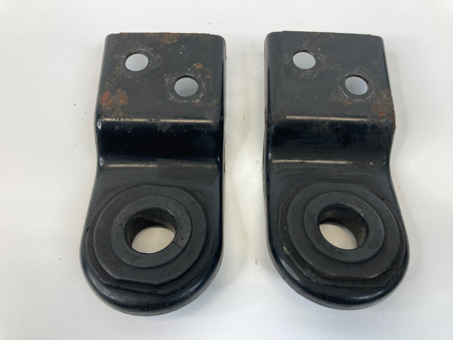 1997-2003 Mitsubishi Montero Sport Radiator Bracket Support Pair Set OEM