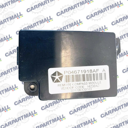 2009-2014 VOLKSWAGEN ROUTAN REMOTE COMPASS CONTROL MODULE P04671918AF OEM